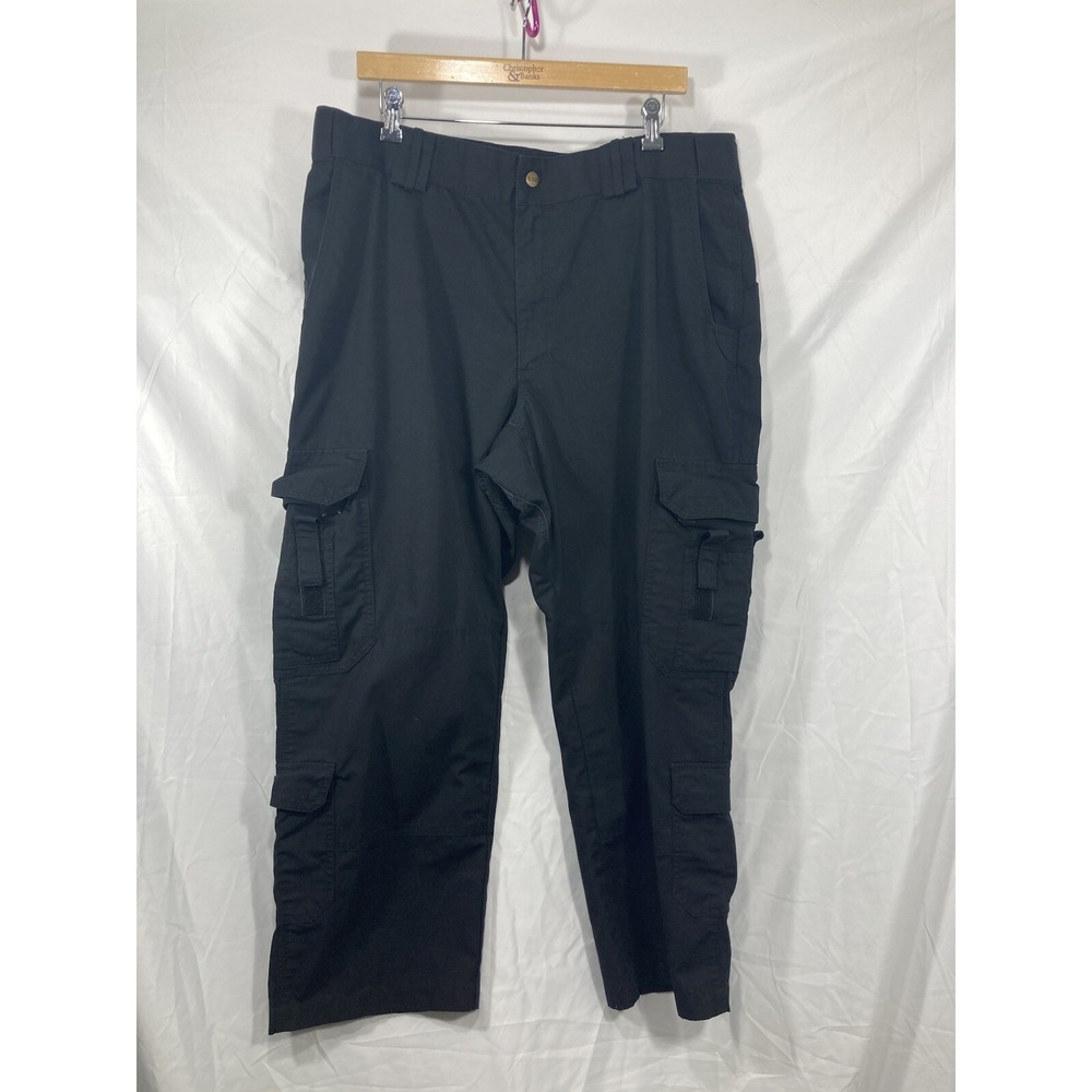 Vintage 5.11 TACTICAL Pants Mens 40x36 Cargo EMS EMT Work Utility Uniform Black